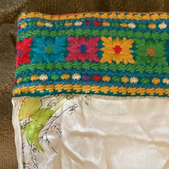 Johnny Was Boho Holiday Velvet Christmas Stocking With Embroidered Details - Picture 12 of 16